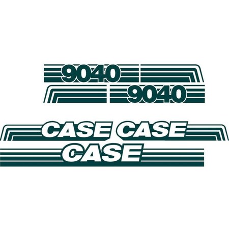 Aftermarket New Whole Machine Decal Set Fits Case Excavator 9040 CASE9040DECALSET